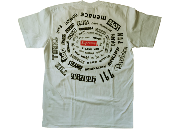 Supreme Spiral Tee SSAuthentic