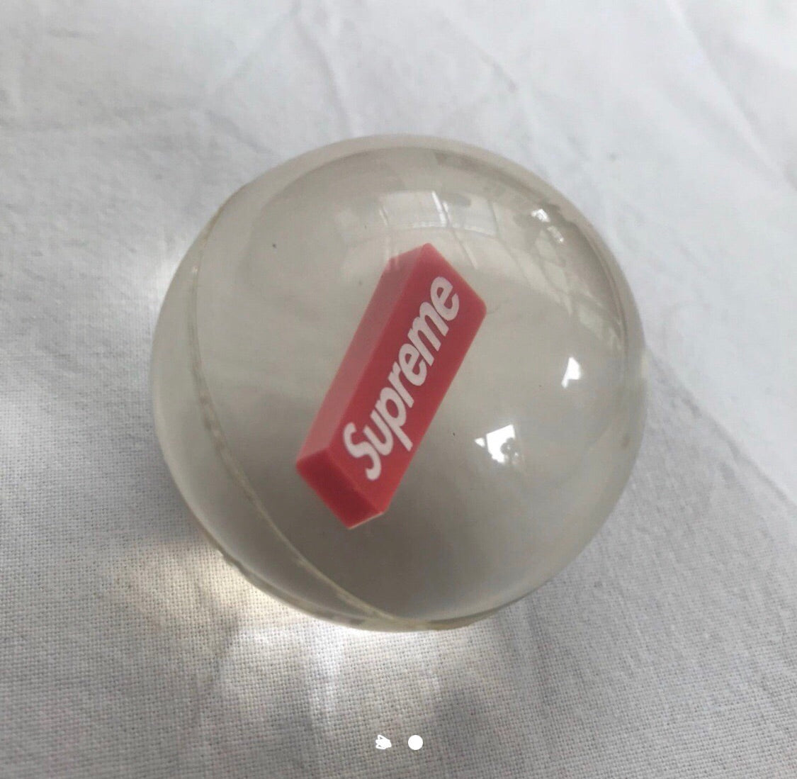 Supreme bouncy sales ball retail