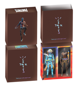 Travis Scott Cactus Jack Fortnite 12" Action Figure Duo Set