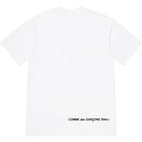 Supreme®/Comme des Garçons SHIRT® Split Box Logo Tee