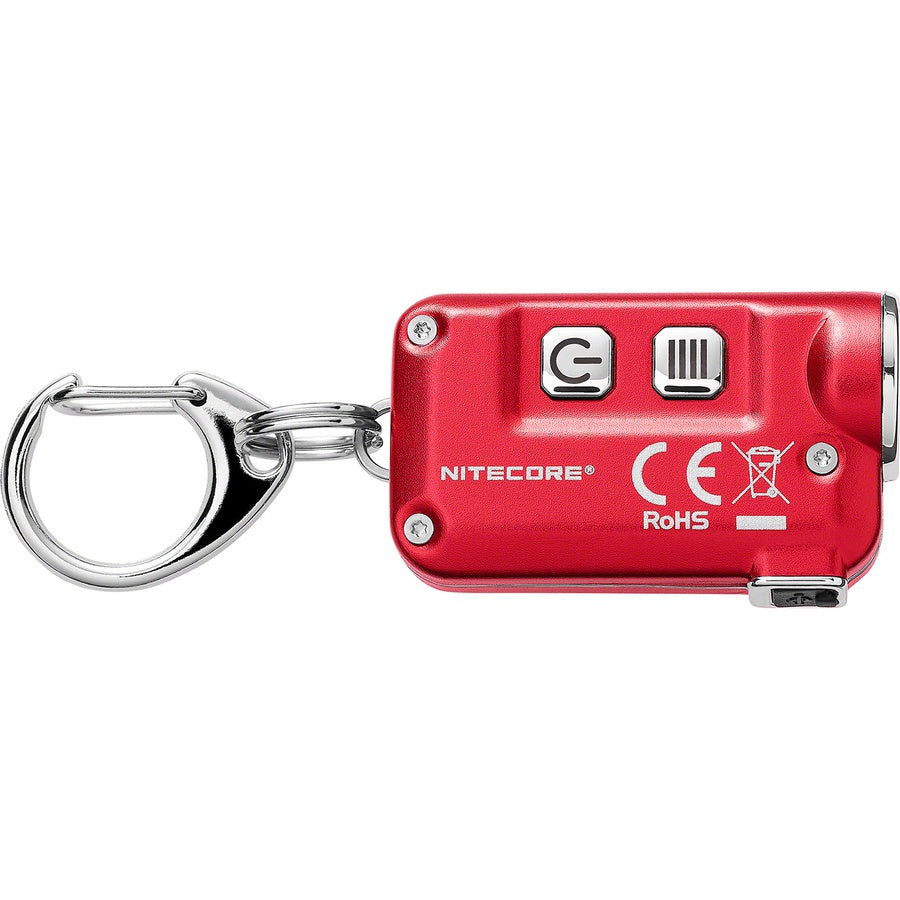 Supreme®/NITECORE® Tini Keychain Light – SSAuthentic.com