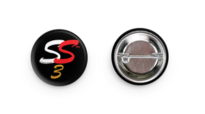 3rd Anniversary Script Logo Pin