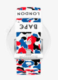BAPE x SWATCH London Watch