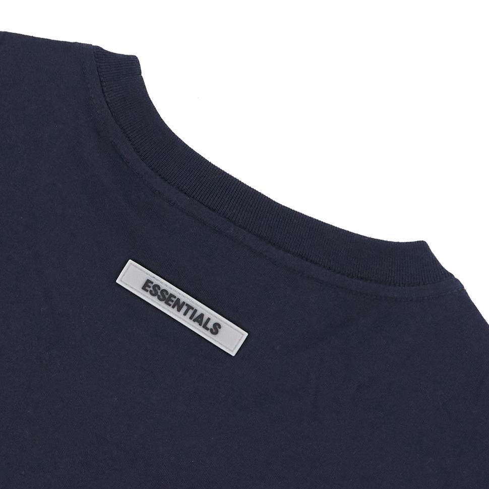 国内配送 FOG Fear Of God Essentials LOGO T-Shirt DARK NAVY FOG-Fear Of God Essentials Core FW21 Jersey Tee Shirt Black