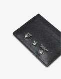 Off-White Diagonals 3D logo leather cardholder