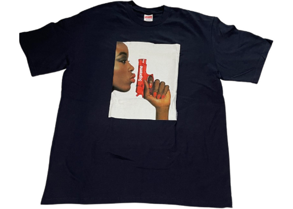 Supreme Water Pistol Tee Navy