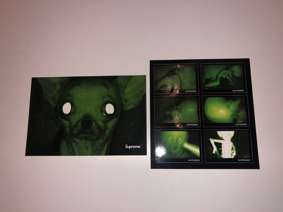 Supreme/Rubber Johnny by Chris Cunningham Sticker Set