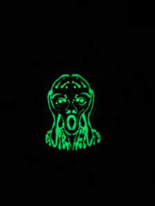 Supreme/Scream Glow in the dark sticker
