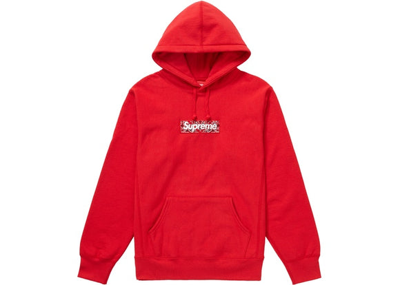 Supreme Bandana Box Logo Hooded Sweatshirt