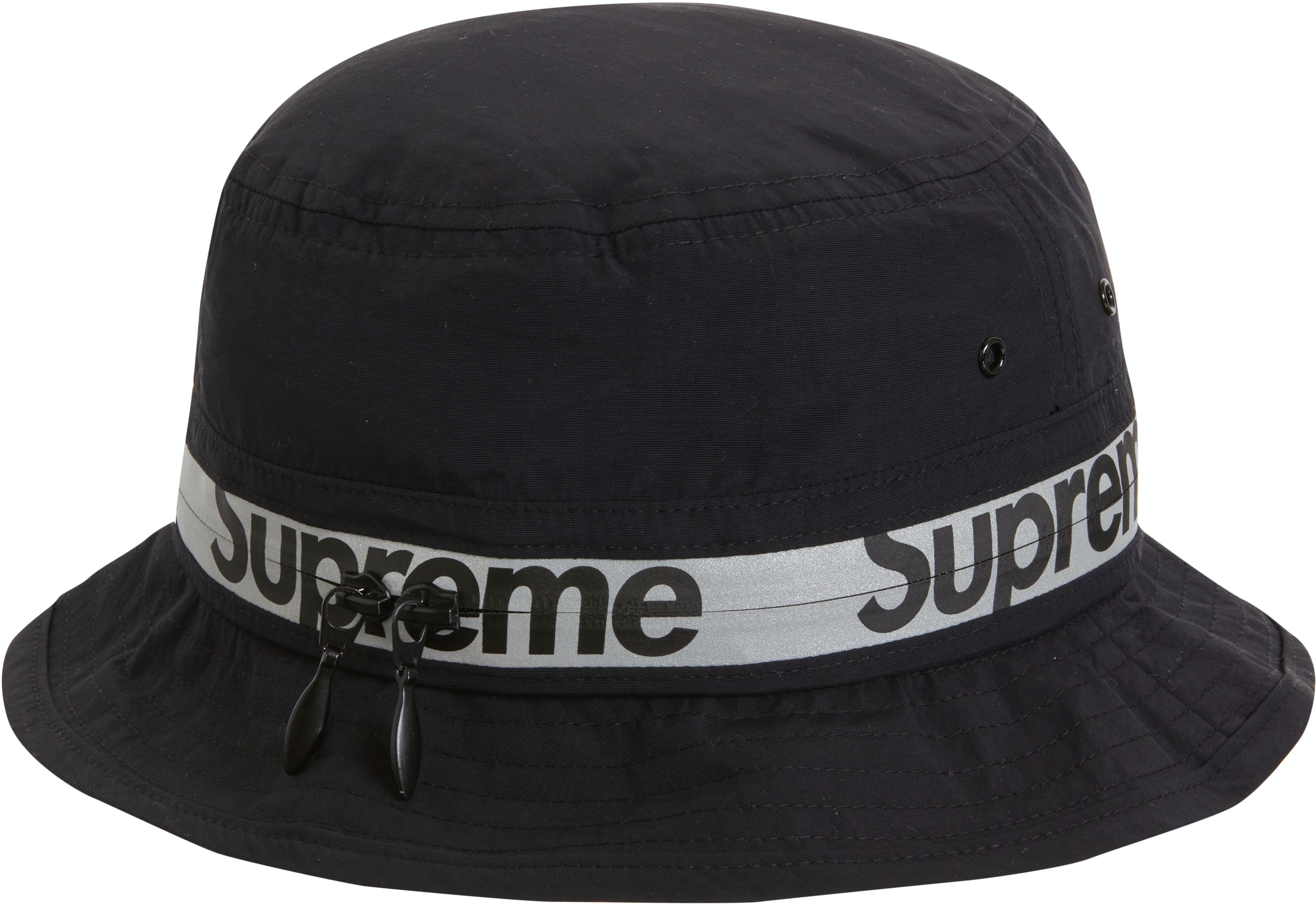 帽子 Supreme 21SS Reflective Zip Crusher Hat Supreme reflective bucket hat outlet
