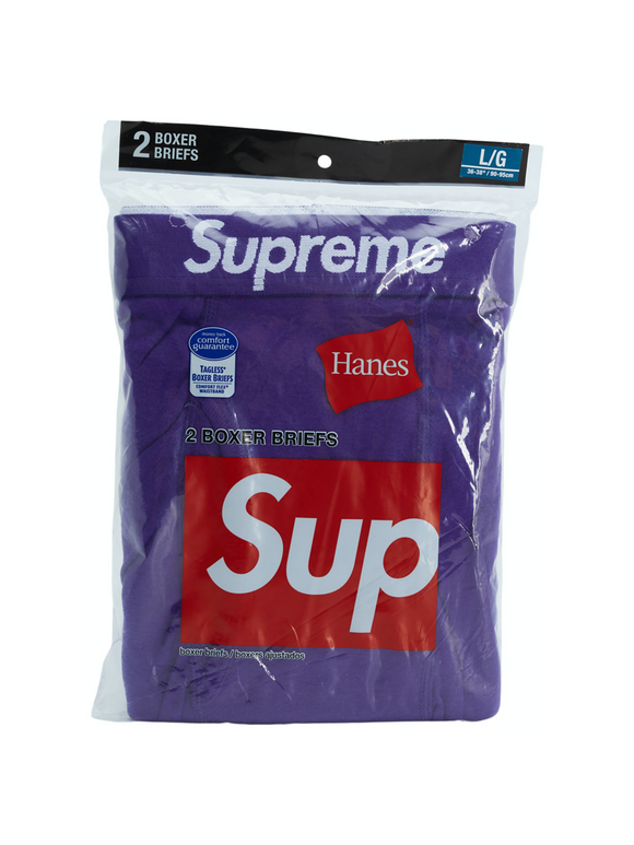 Supreme®/Hanes® Boxer Briefs (2 Pack) – SSAuthentic.com
