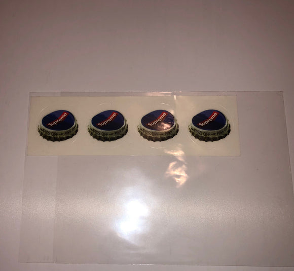 Supreme Bottle Cap Minis Sticker
