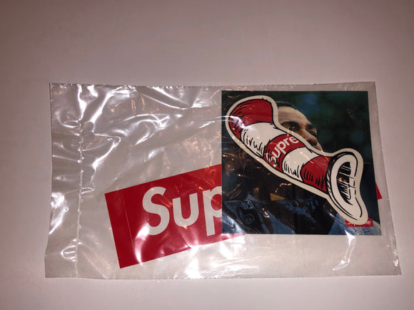 Supreme/Cat in the Hat & Supreme/Marvin Gaye Sticker Set