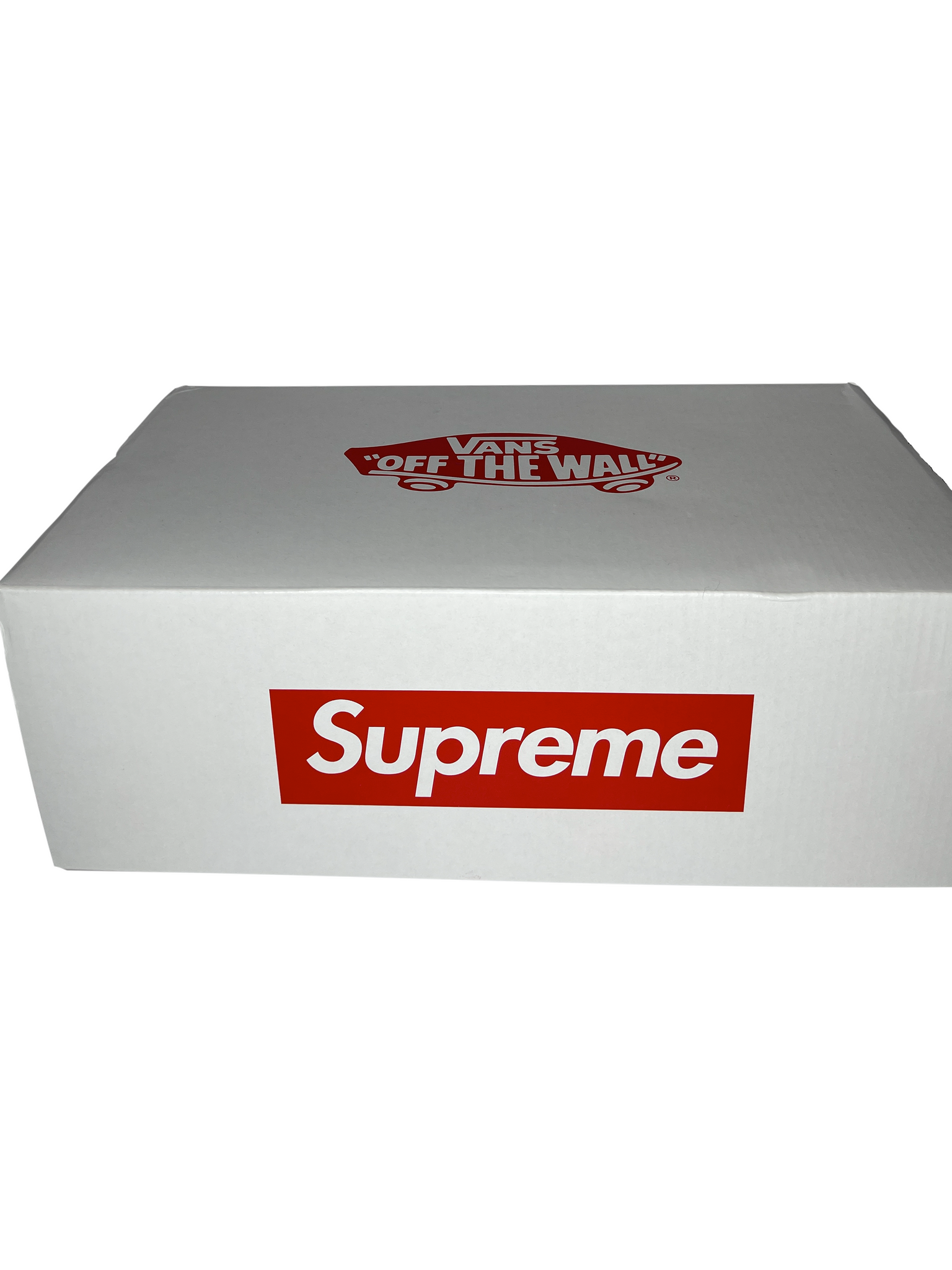 Supreme shop vans logo