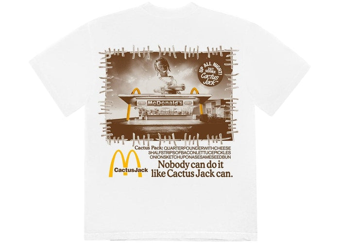 Travis scott x mcdonalds tee sale