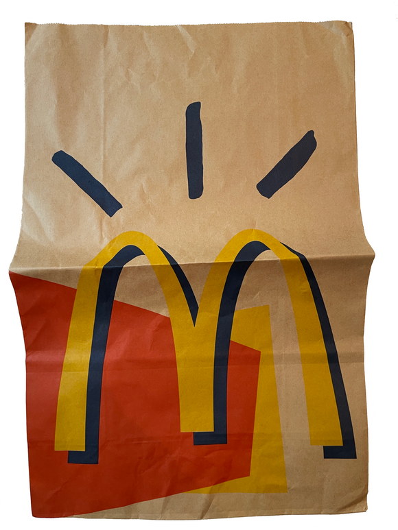 Travis Scott x McDonald's Paper Food Bag