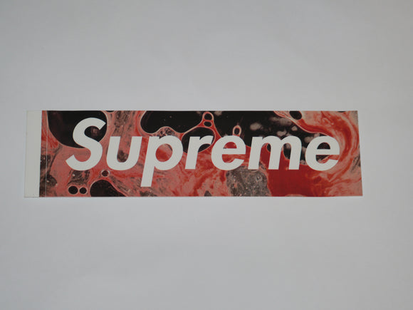 Supreme Blood Box Logo Sticker