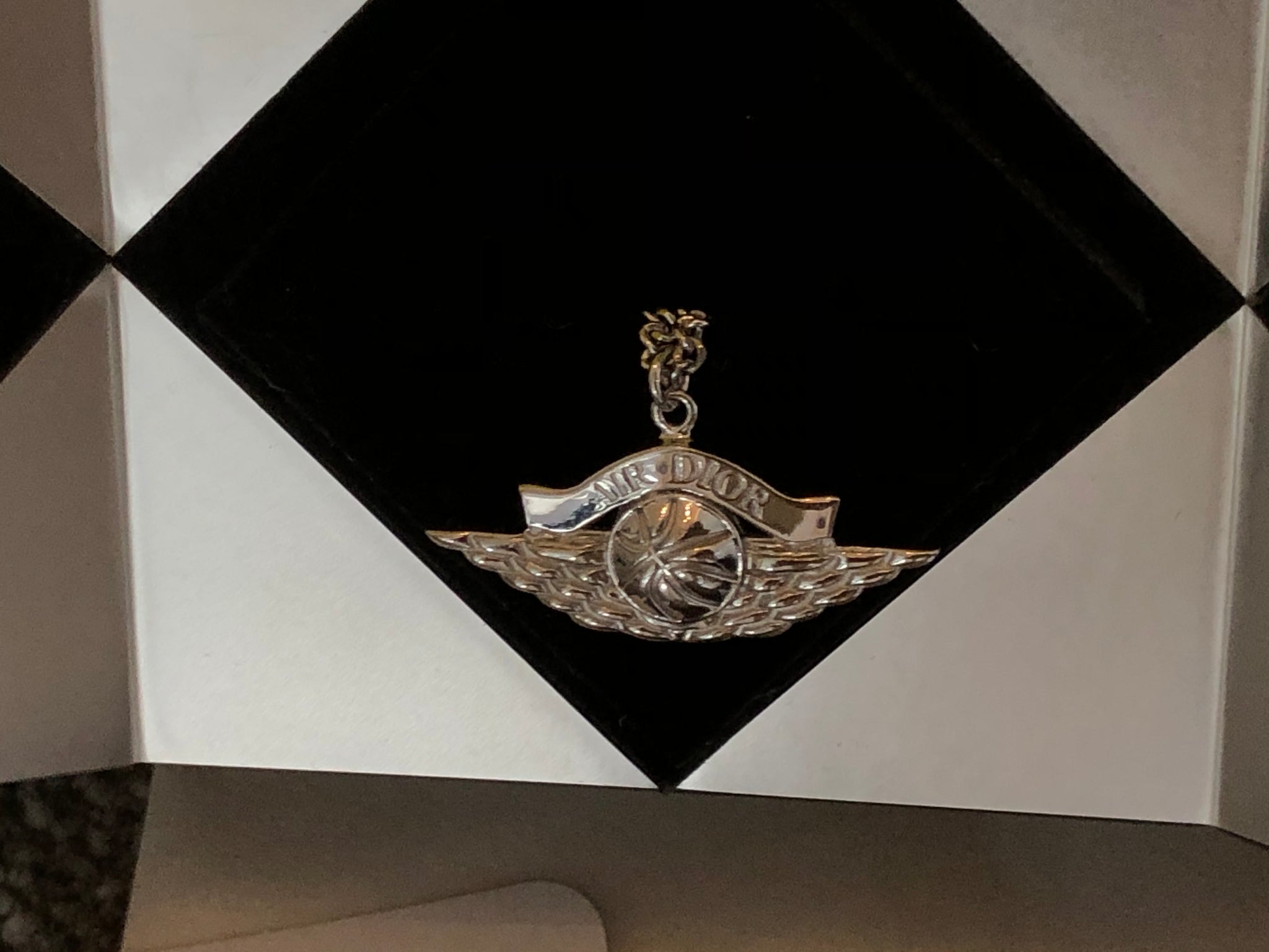 Dior x Jordan Air Dior Necklace SSAuthentic