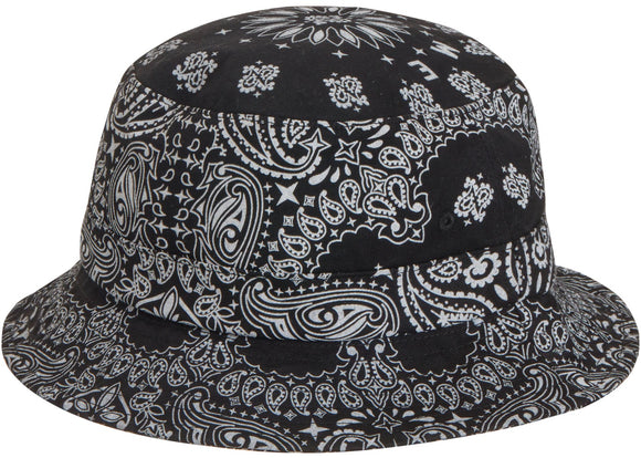 Supreme Bandana Bucket Hat Black