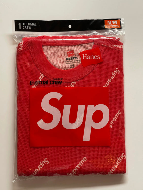 Supreme®/Hanes® Thermal Crew (1 Pack)