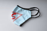 Script Logo Mask + Pin set